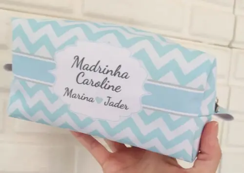 Necessaire Personalizada para Madrinha bebê