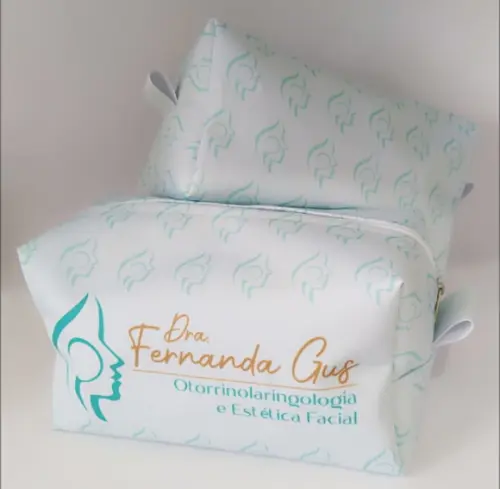 Necessaire Personalizada com Logo Marca-brinde de Luxo