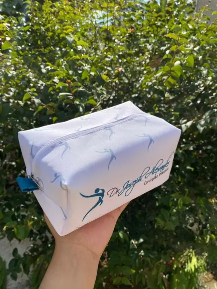 Necessaire Personalizada Brinde para Clientes com Logo Marca