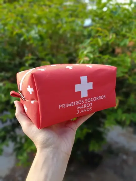 Necessaire Box Personalizada Lembrança Tema Bombeiro