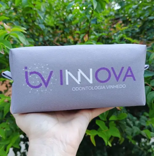 Necessaire Personalizada com Logo Marca-brinde de Luxo