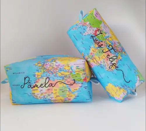 Necessaire Box + Estojo Box Kit Personalizado