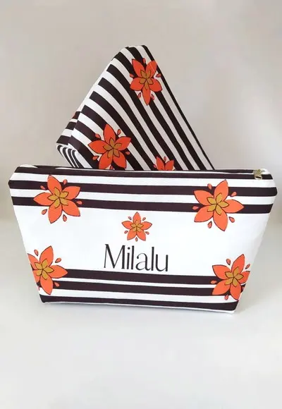 Nécessaire Personalizada Canoa com Logo - Brinde de Luxo