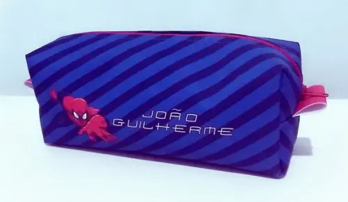 Estojo Box Personalizado Homem Aranha