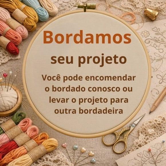 Risco para Bordado Manual em pdf Personalizado