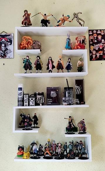 2 Prateleiras l Decorativa p/ Livros mdf Branco