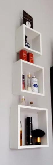 3 Nichos para Sala Quarto Cozinha Banheiro Mdf- 20 Prof.