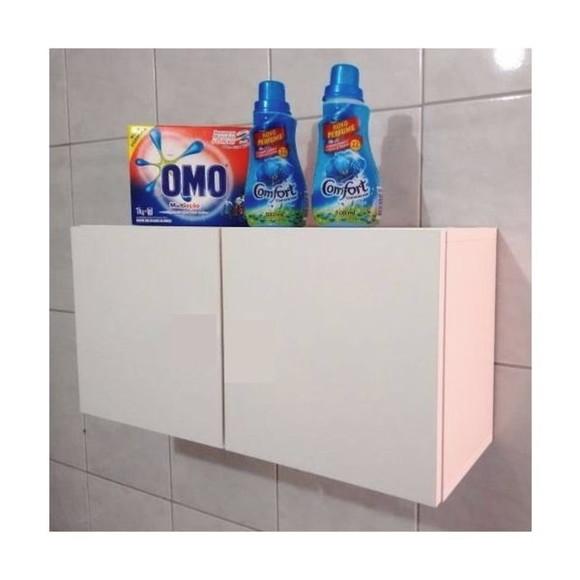 Armário Aéreo Multiuso Cozinha Lavanderia 100% Mdf.