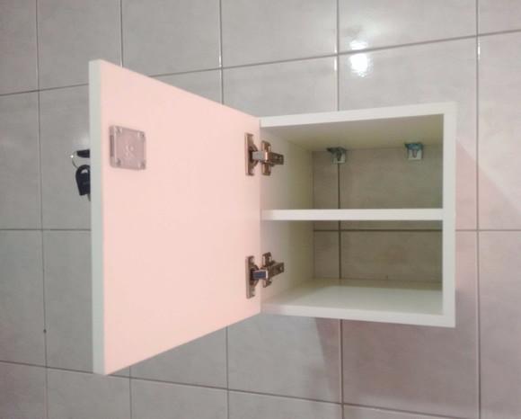 Armário c/ Chave Multiuso Cozinha Lavanderia 100% mdf