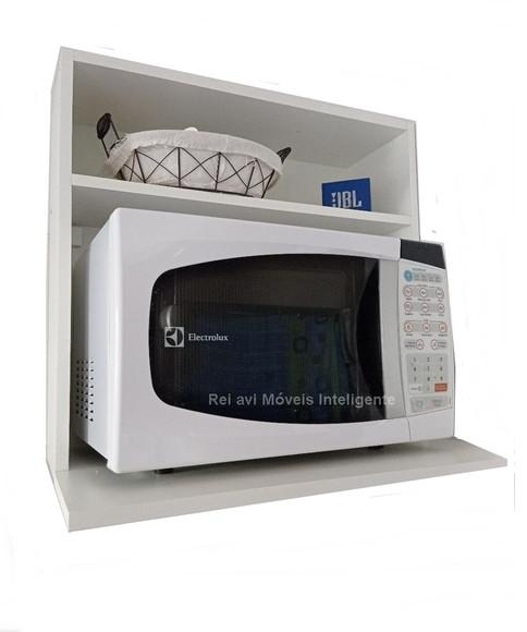 Armário para Microondas ou Forno mdf Branco 60x50x30/40