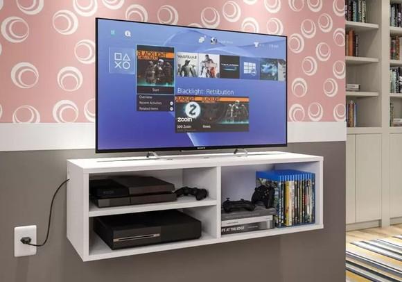 Balcão Multiuso Horizontal para Sala Quarto Escritório