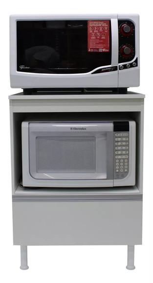 Bancada Multiuso 100%mdf 1 Basculante com Tampo Cozinha 60cm