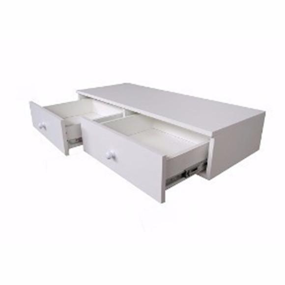 Bancada Suspensa c/ Branca p/ Quarto 100% mdf
