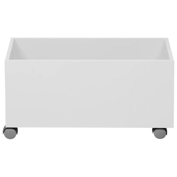 Baú Estante de Brinquedos Montessoriano mdf c/ Rodinhas