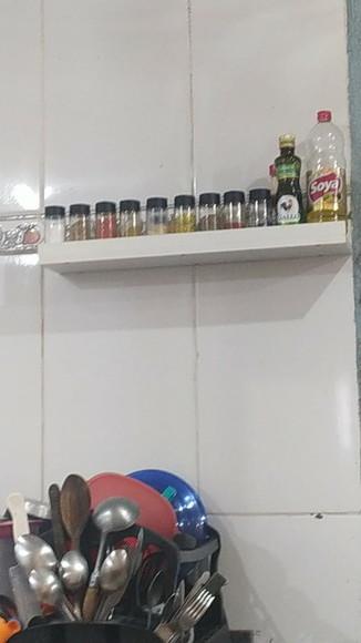 Combo 2 Prateleiras para Temperos Livros Quadros mdf