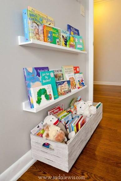 Conjunto 3 Prateleiras Canaleta p/ Quadros Livros 90 Cm.