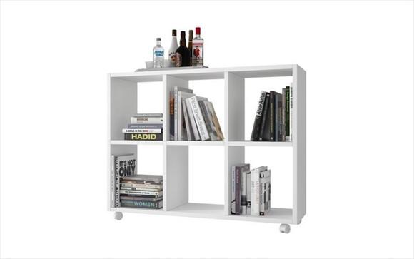Estante Balcão Multiuso Horizontal Sala Quarto Escritório