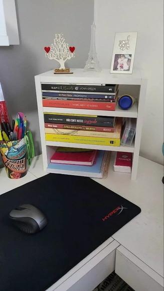 Escaninho Organizador Mesa Documentos Home Office