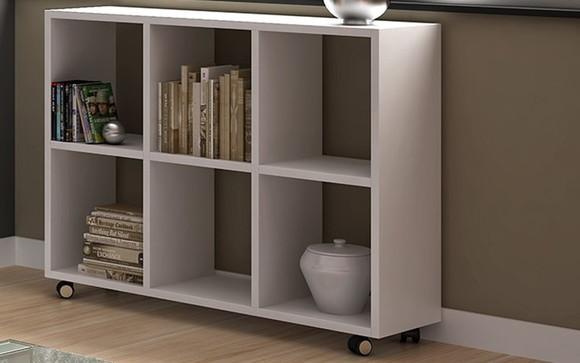Estante Balcão Multiuso Horizontal Sala Quarto Escritório .
