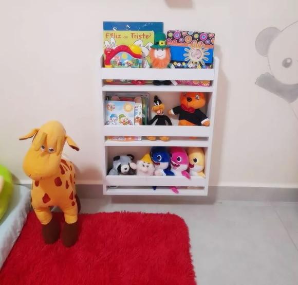 Estante de Livros Revista Montessoriana Infantil mdf ...