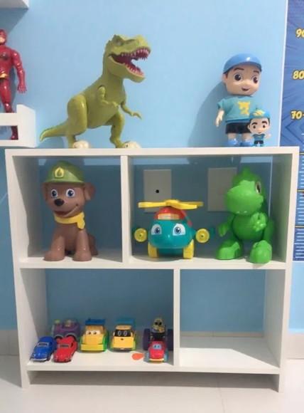 Estante Organizador de Brinquedos Livros Decoração 100% Mdf.