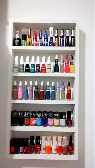 Estante Organizador de Esmaltes Manicure 100% mdf