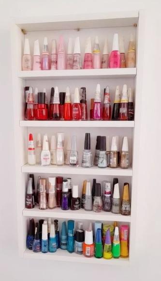 Estante Organizador de Esmaltes Manicure 100% mdf