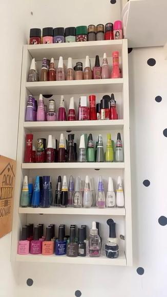 Estante Organizador de Esmaltes Manicure 100% mdf