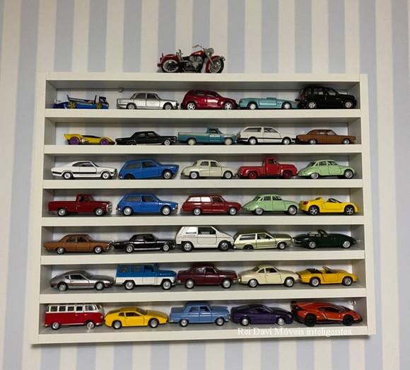 Estante Organizadora Carrinhos e Brinquedos Miniatura