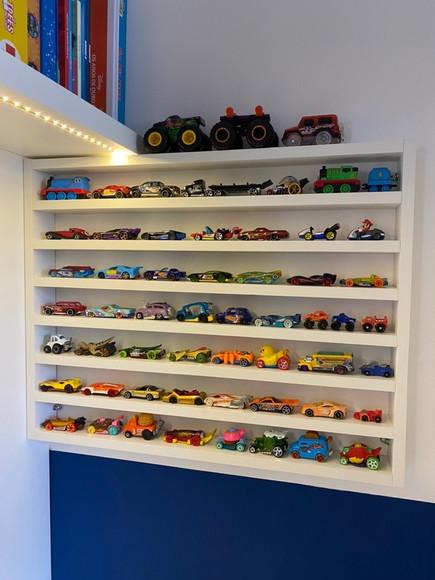 Estante Organizadora Carrinhos e Brinquedos Miniatura mdf