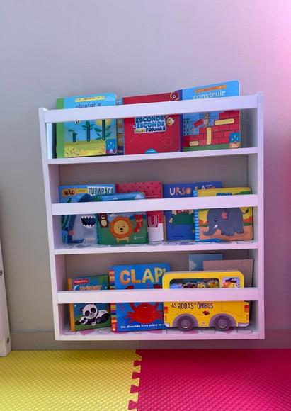 Estante Organizadora Livros Nicho Livreiro Montessoriano mdf