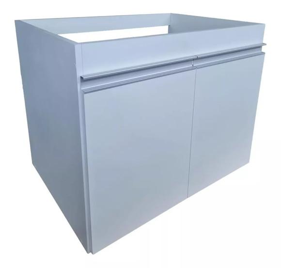 Gabinete Armário Cozinha Banheiro Branco 2 Portas 100% mdf