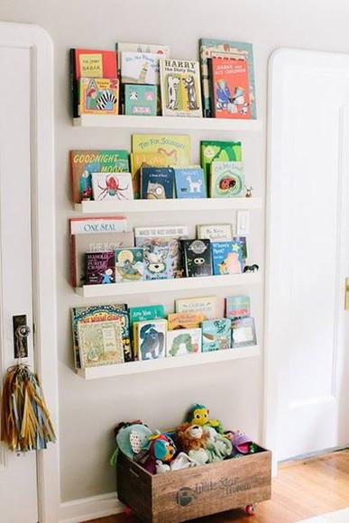 Jogo 3 Prateleiras Canaleta p/ Quadros Livros 90 cm Branco