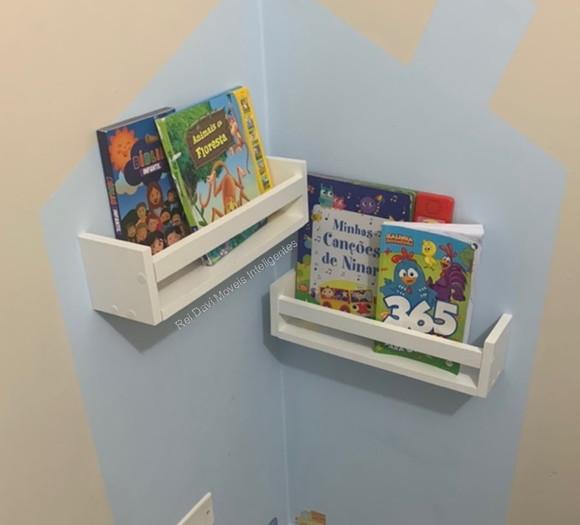 Kit c/ 2 Prateleiras Montessorianas Livros Infantil !