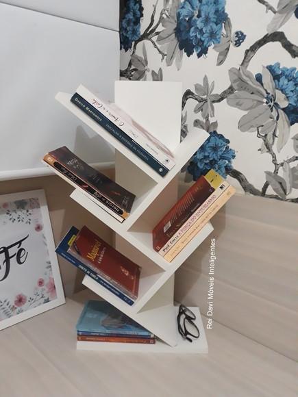Livreiro Porta Livro Estante de Mesa Prateleira Revistas
