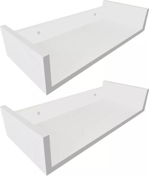 Módulos Kit Closet 2 Prateleiras 2 Cabideiros 2 Sapateiras