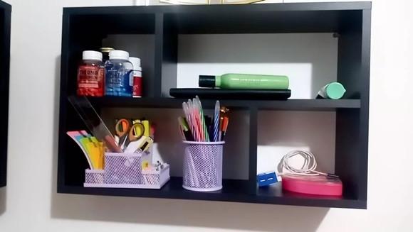 Nicho Cubo c/ Divisórias Banheiro Decoração Quarto Sala .