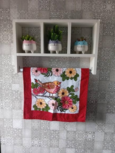Nicho Cubo com Divisórias Banheiro Decoração Quarto Sala