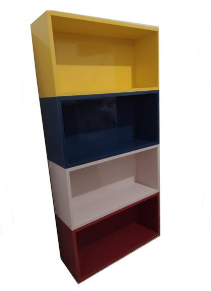 Nicho Decorativo Retangular , Sala, Cozinha 60 cm mdf Rosa..