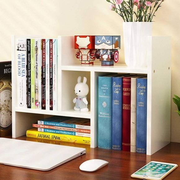 Nicho Organizador Decorativo Mesa Escritório Porta Treco mdf