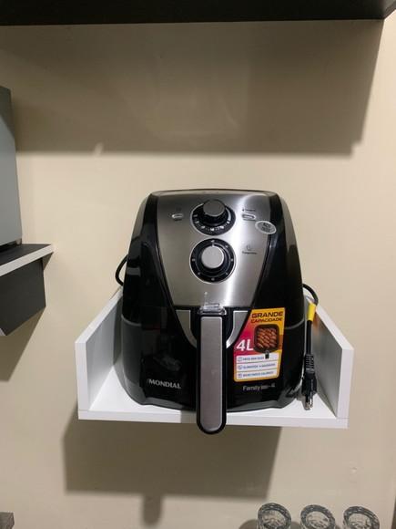 Nicho para Air Fryer e Cafeteira Suspenso Cozinha Suporte
