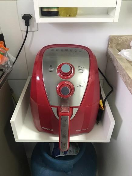 Nicho para Air Fryer e Cafeteira Suspenso Cozinha Suporte.