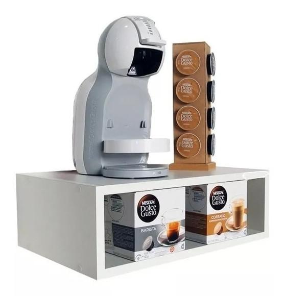 Nicho para Cafeteira Cápsulas Dolce Gusto Suporte Branco Tx