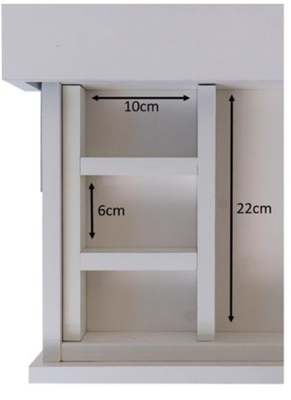 Penteadeira Bancada Suspensa Branca p/ Quarto 100% mdf