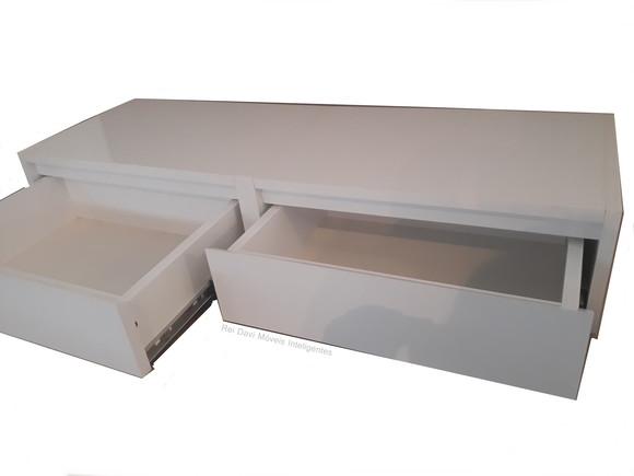 Penteadeira Camarim Suspensa Branca p/ Quarto 100% mdf