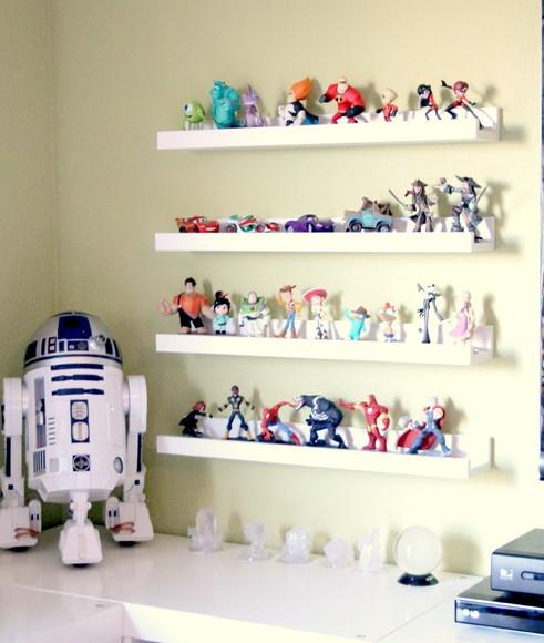 Prateleira Organizadora Carrinhos e Brinquedos Miniatura mdf