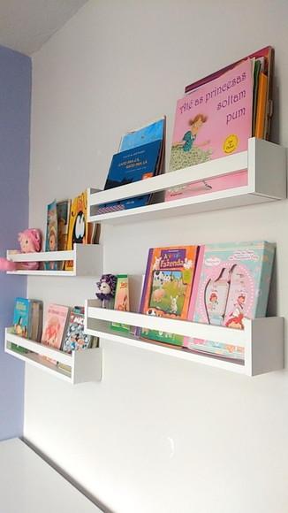 Prateleiras Montessorianas Livros Infantil - 2 Unidades