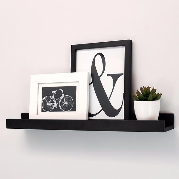 Prateleiras para Livros Quadros mdf Preto