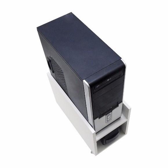 Suporte Gabinete Cpu com Rodízios