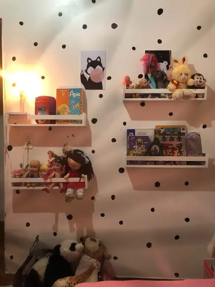 3 Prateleiras Montessoriana Decorativa Livros Infantil ..
